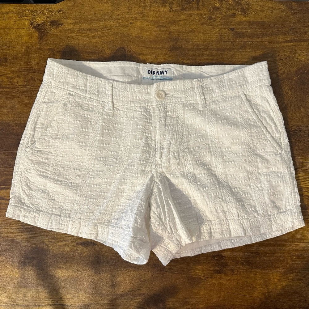 Old Navy Women's White Shorts